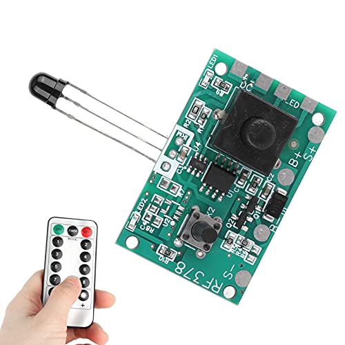 3.7V Solar String Light Controller Board - Remote Control Circuit Module for Outdoor Solar LED Lights | Perfect for Garden, Patio, and Holiday Decoration