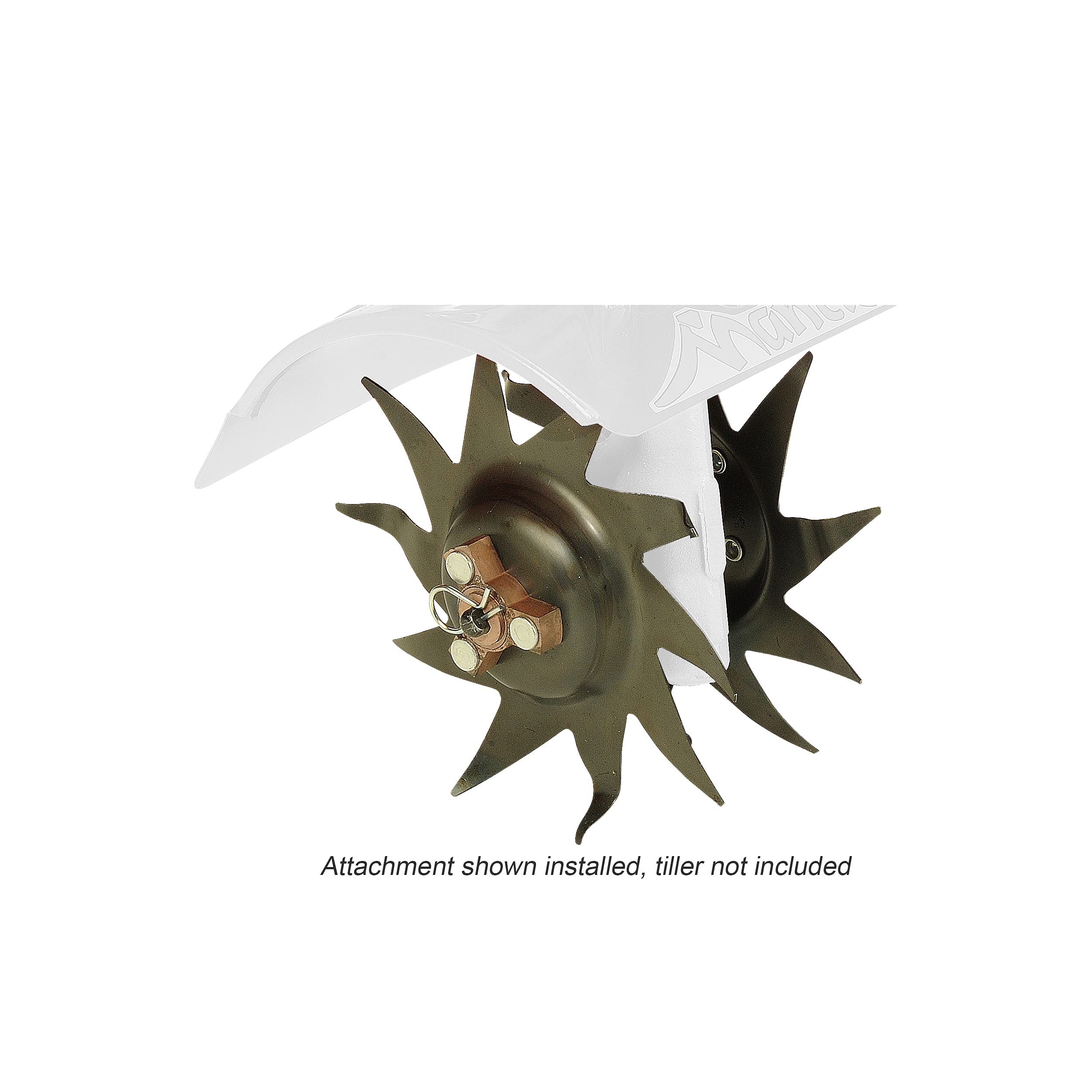 Mantis 6222 Power Tiller Replacement Tines - Heavy Duty Cultivator Blades for Gardening, Landscaping & Soil Preparation - Perfect for Home Gardens, Flower Beds and Vegetable Patches