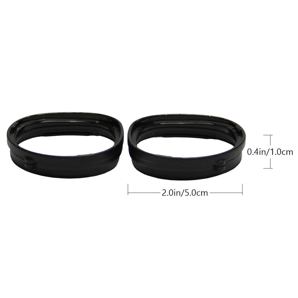 Hemobllo 2-Pack Magnetic Lens Protector Frames - Anti-Scratch VR Headset Lens Covers Compatible with Oculus Rift - Perfect for Gaming, VR Training & Virtual Reality Experiences