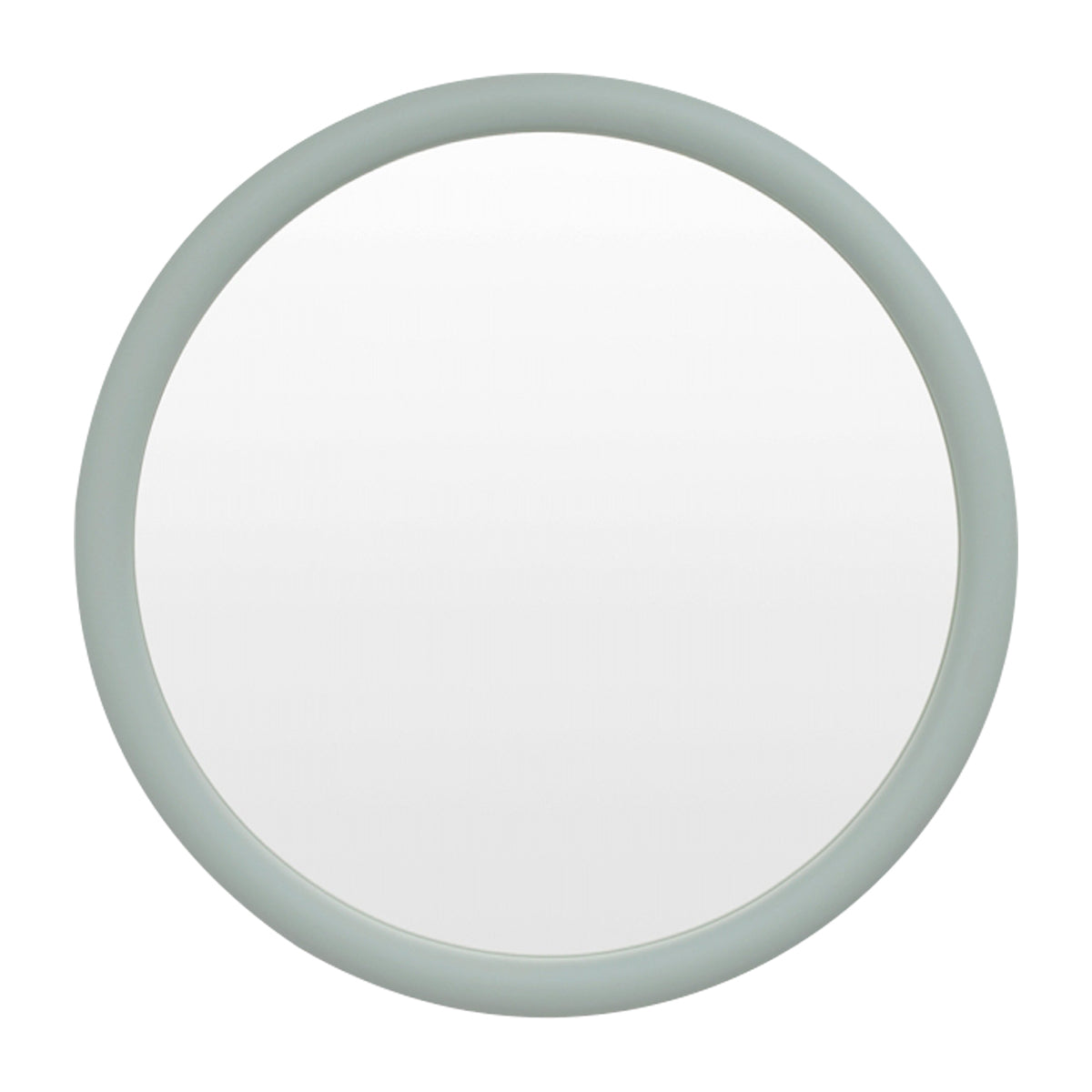 Gertrude Round Mirror - Dusty Blue Wall Decor for Living Room, Bedroom & Bathroom | Vintage Style Decorative Mirror for Home & Office