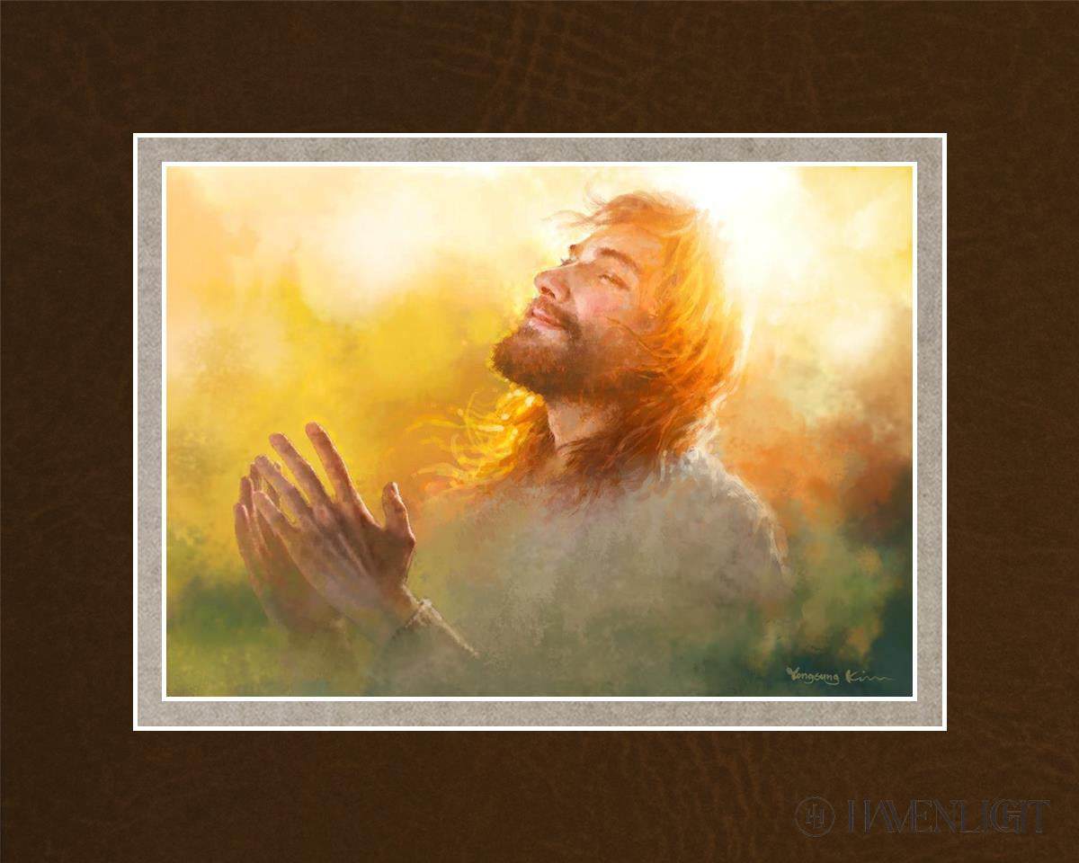 A Perfect Peace By Yongsung Kim - Inspirational Christian Wall Art for Home & Office Decor - Perfect Gift for Faith-Based Encouragement