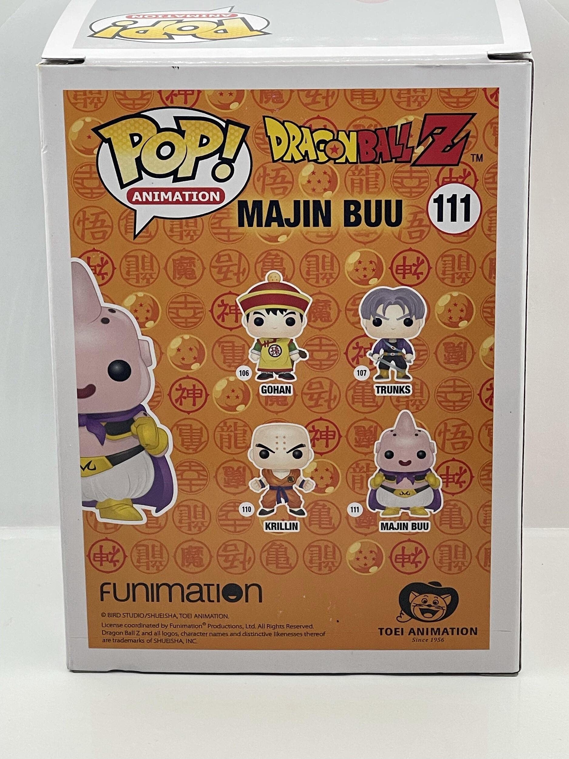 Dragon Ball Z Majin Buu #111 Pop Vinyl Figure Collectible Toy - Perfect for Anime Fans, Collectors & Home Office Decor