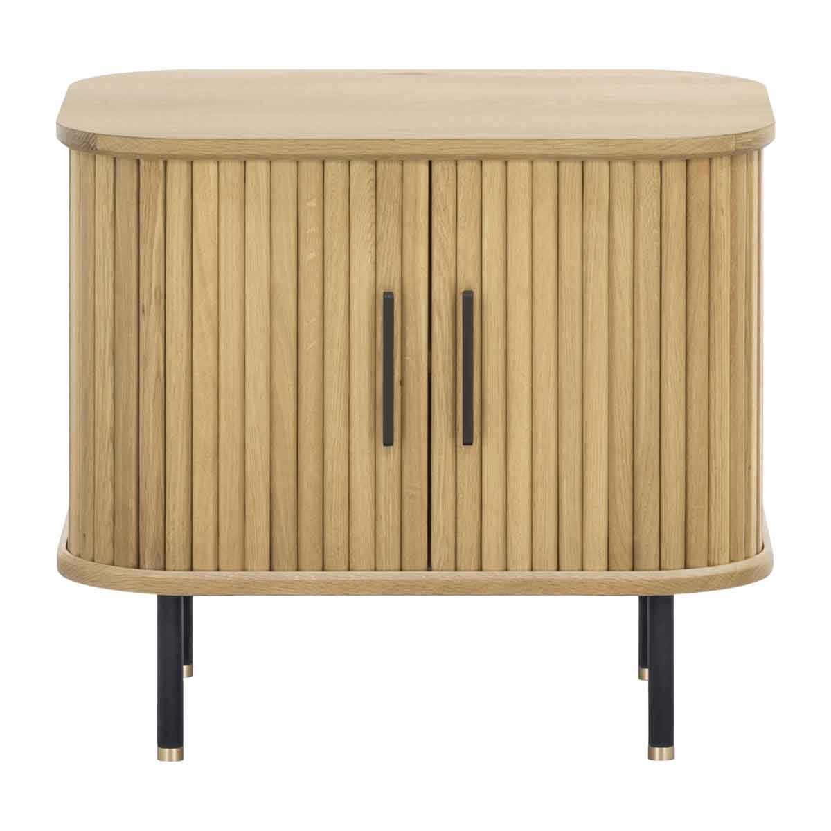 Ipanema Nightstand - Modern Bedside Table with Storage Shelf, Perfect for Bedroom, Living Room, or Office - Compact & Stylish End Table for Small Spaces