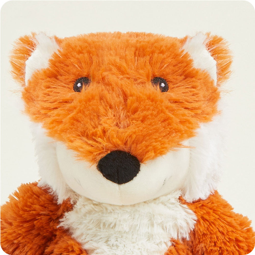 Fox Warmies Plush Stuffed Animal - Soft & Cozy Microwavable Heating Pad for Kids & Adults - Perfect for Stress Relief, Anxiety, and Pain Management - Great for Bedtime, Travel, and Relaxation
