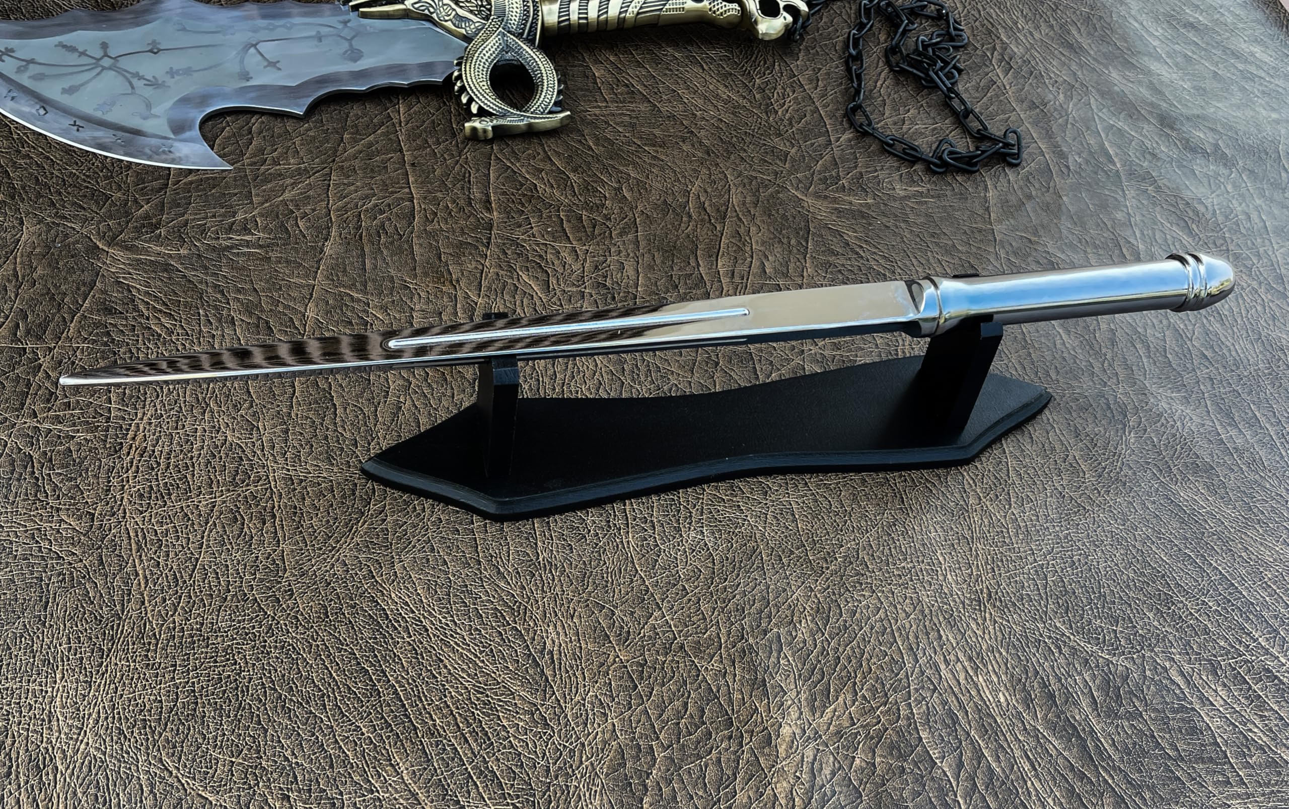 Supernatural Angel Blade Replica - Premium Stainless Steel Dagger for Cosplay, Collectors & TV Show Fans | Perfect for Halloween Costumes, Conventions & Display Collections
