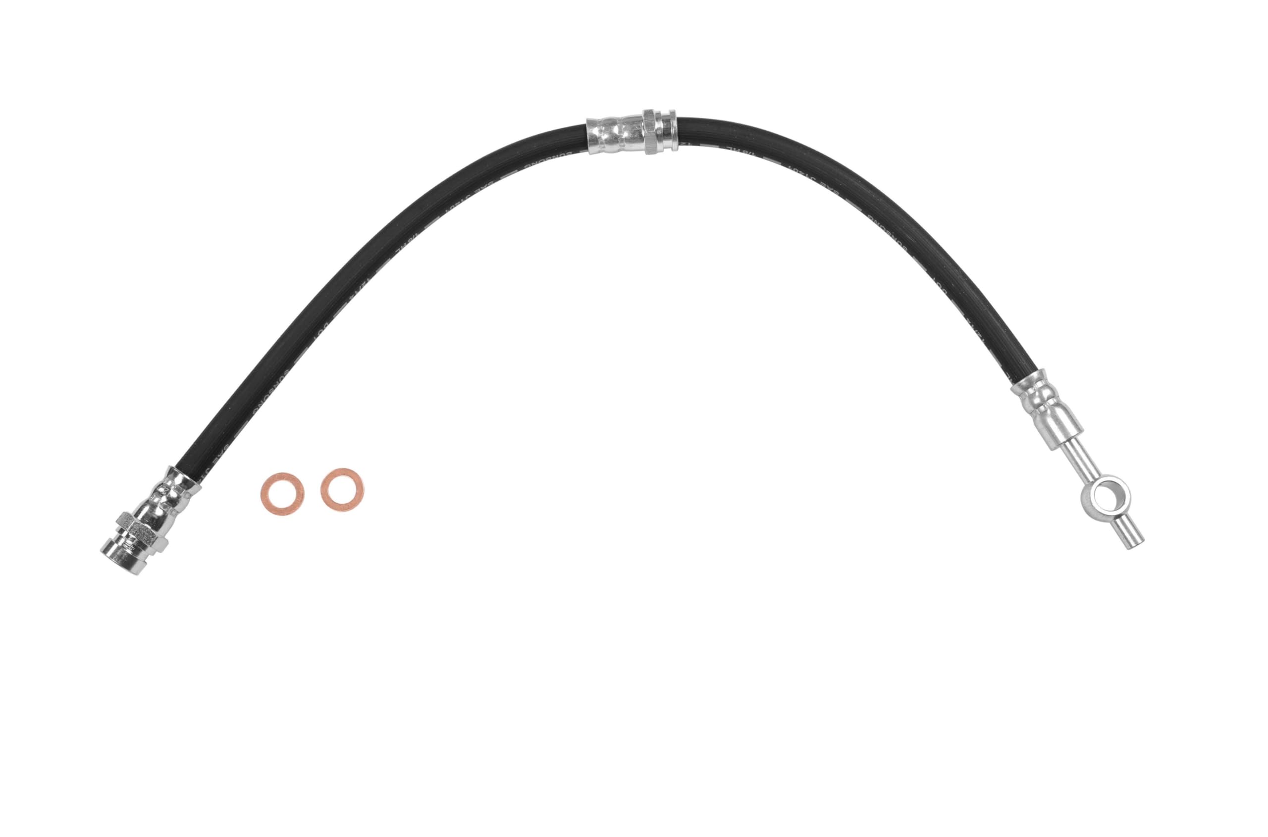 Sunsong 2204829 Brake Hydraulic Hose - High Performance Replacement for Smooth Braking | Perfect for Trucks, SUVs, and Off-Road Vehicles