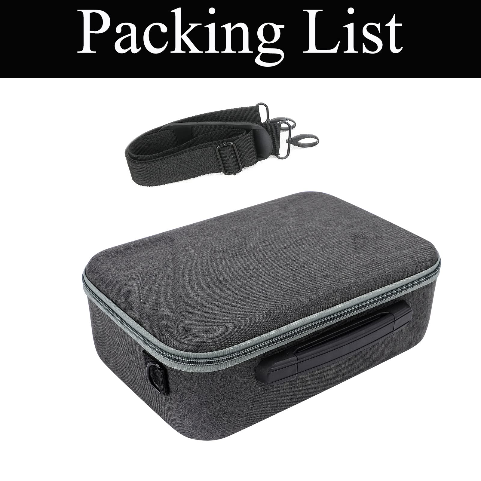 DJI RS 3 Mini Compatible Camera Bag - Waterproof Multifunctional Shoulder Bag & Crossbody Carrying Case for DJI Gimbal Stabilizer | Perfect for Travel, Photography & Outdoor Shooting