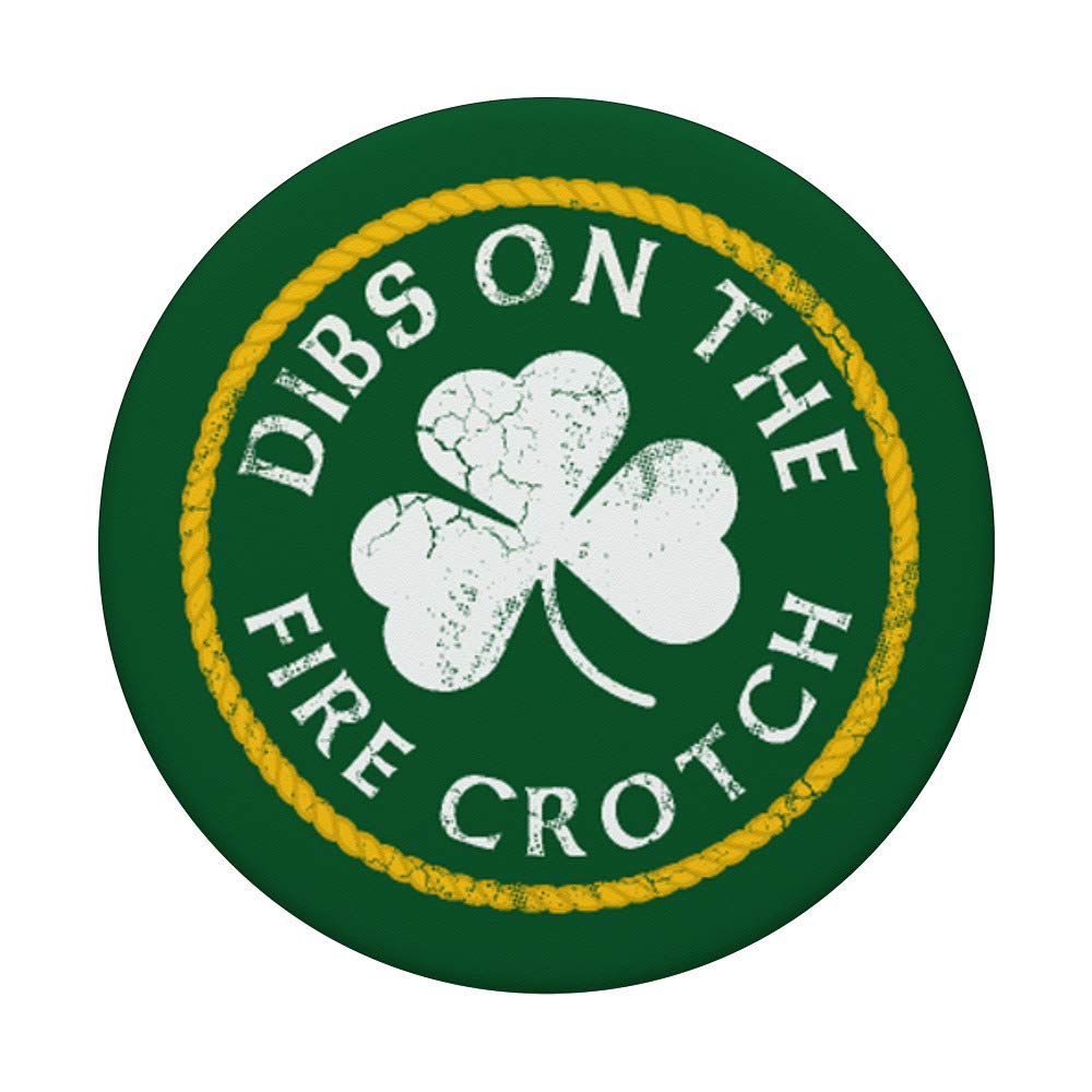 Swappable PopGrip for iPhone & Android - Ginger Redhead & Fire Crotch Design - Perfect for St. Patrick's Day Gifts, Irish Pride & Phone Accessories | Great for Everyday Use, Parties & Themed Events