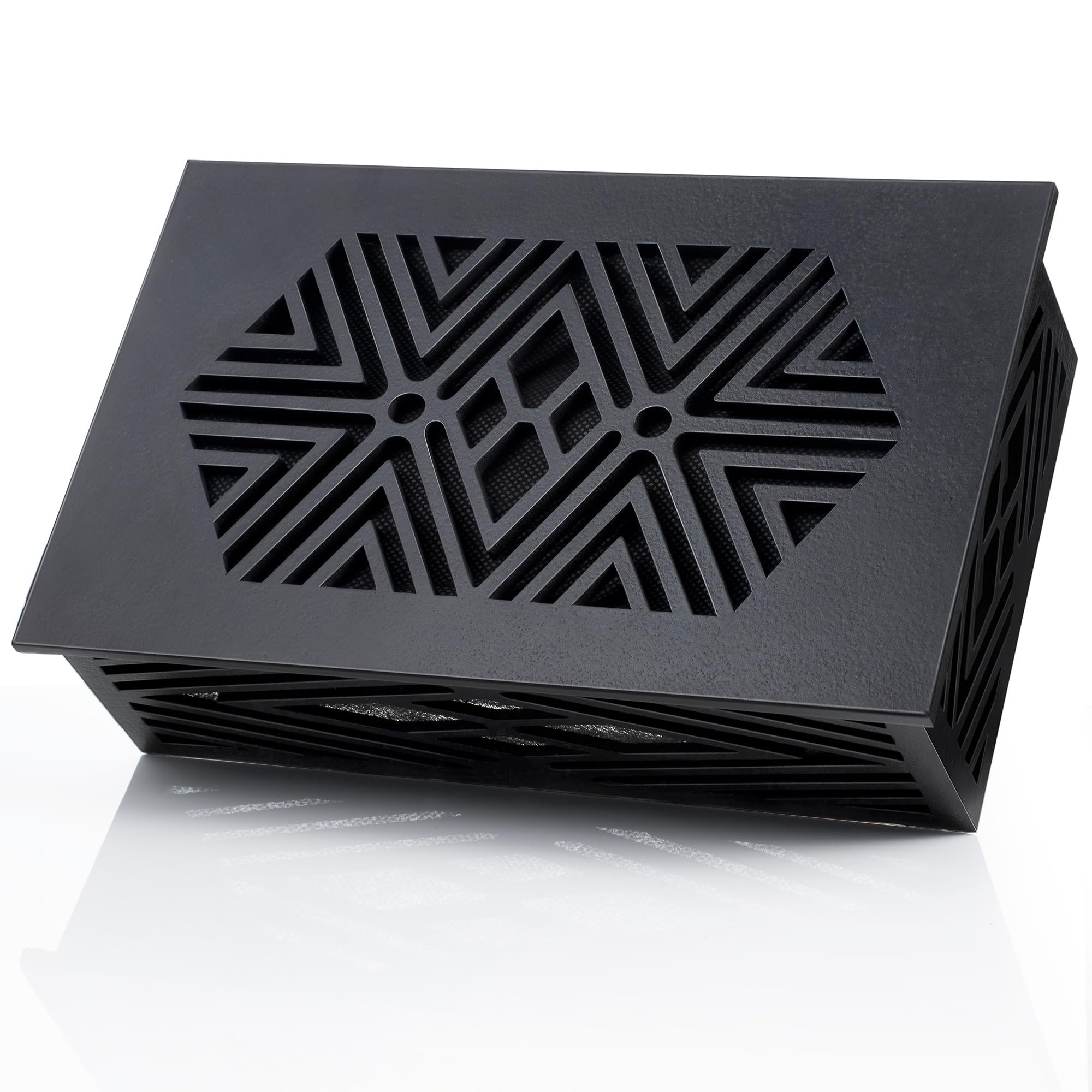 Universal Wooden Doorbell Chime Cover Box - Decorative Home Accessory with Self-Adhesive Tape, Easy Installation for Indoor/Outdoor Use (Black) | Perfect for Front Door, Porch, and Entryway Decor