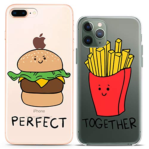 Couple Burger and Fries