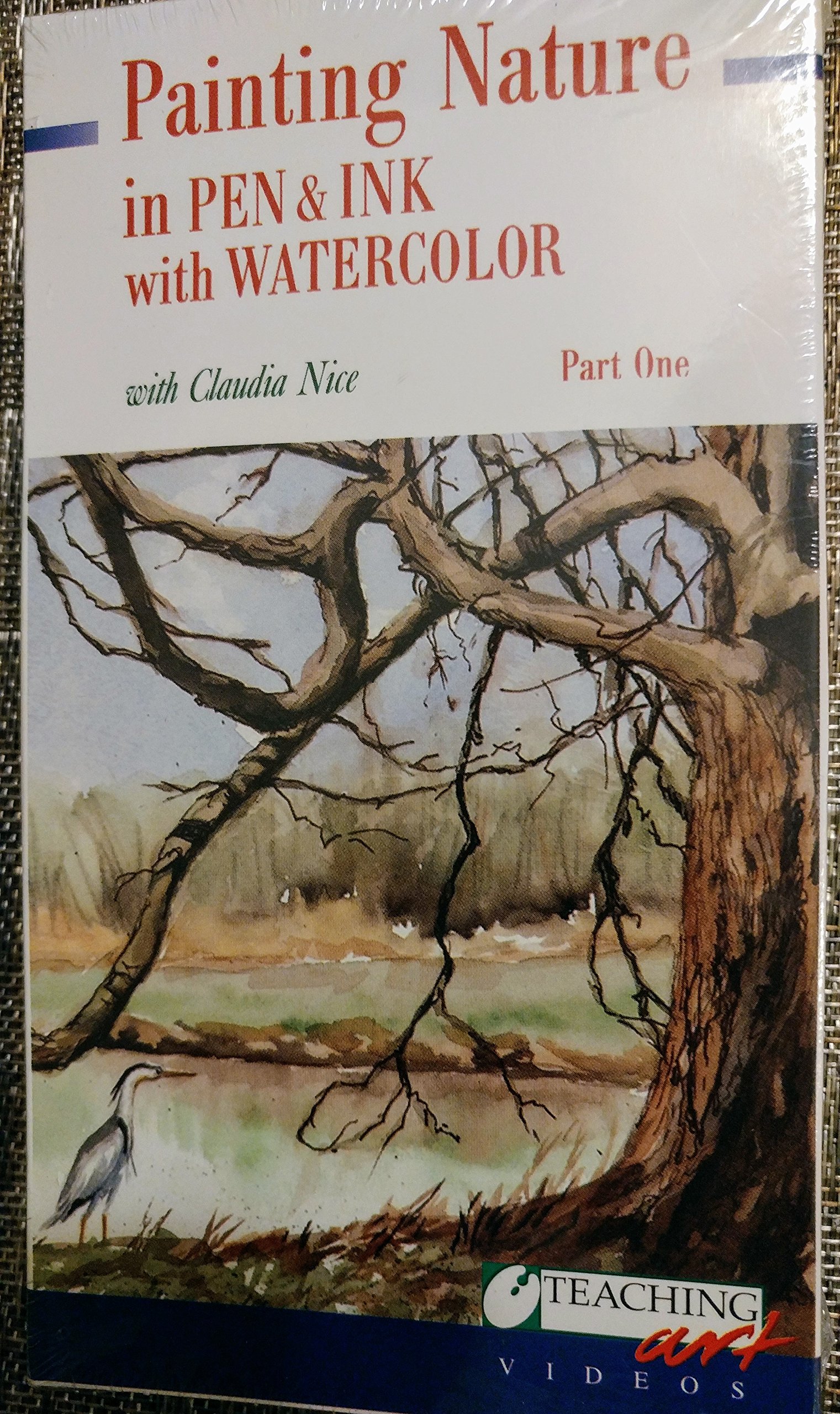Painting Nature in Pen & Ink with Watercolor: Part 1 [VHS] - Step-by-Step Art Tutorial for Beginners | Perfect for Landscape Artists & Watercolor Enthusiasts
