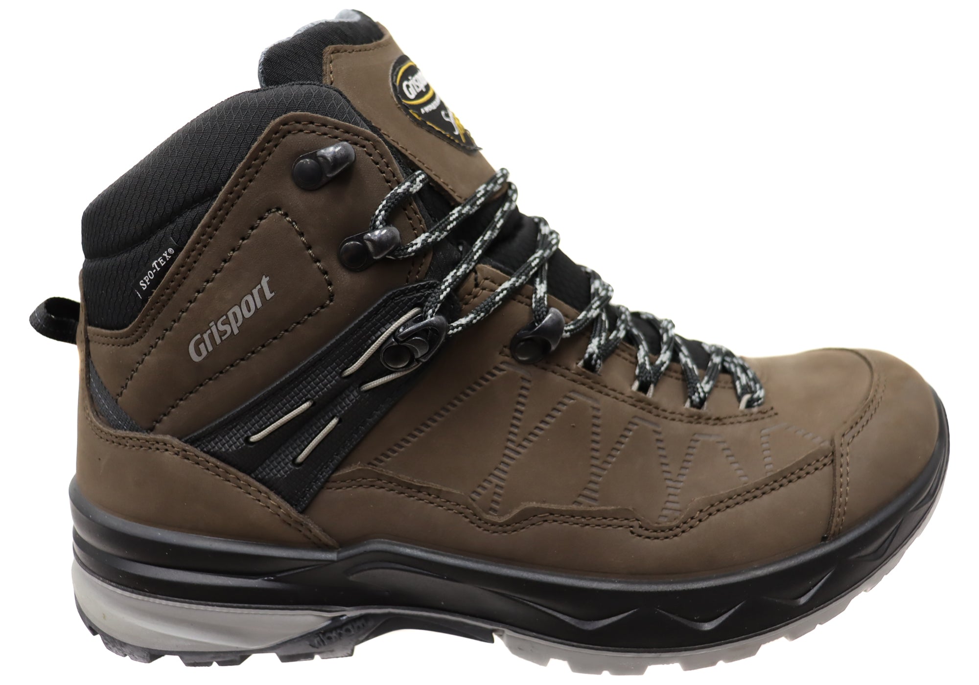 Grisport Men's Urban Explorer Mid WP Waterproof Hiking Boots - Made in Italy - Perfect for Outdoor Adventures, Trekking & Daily Wear
