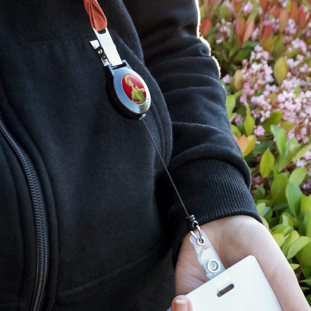Scooby-Doo Shaggy Character Retractable Lanyard with ID Badge Holder - Perfect for Work, School, Conventions & Fan Events