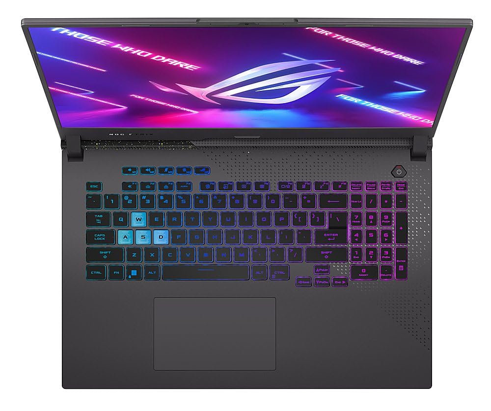 ASUS ROG Strix G17 Gaming Laptop (2024) - AMD Ryzen 9 7845HX 12-Core Processor, NVIDIA GeForce RTX 4060 8GB GPU, 48GB DDR5 RAM, 4TB SSD, 17.3
