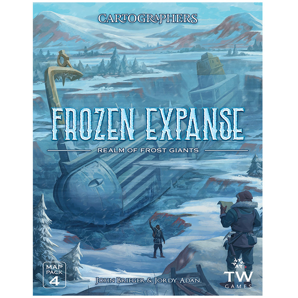 Cartographers Frozen Expanse: Realm of Frost Giants Map Pack 4 - Fantasy Tabletop RPG Game Expansion for D&D, Pathfinder & Board Games - Perfect for Winter Campaigns & Ice-Themed Adventures