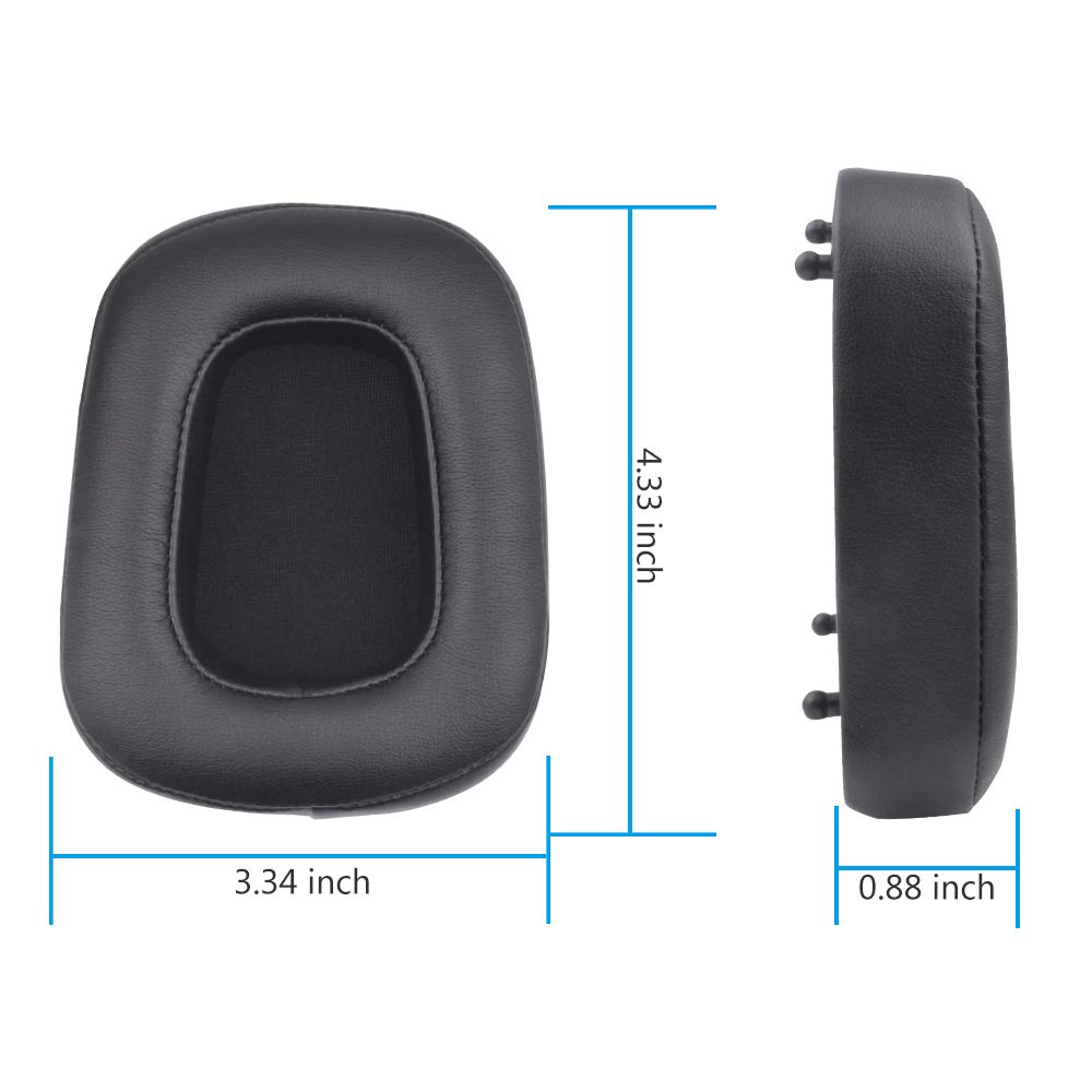 Premium Protein PU Replacement Ear Pads for Razer Tiamat 7.1 V2 Headset - Soft Memory Foam Ear Cushions & Noise Isolation Ear Cups - Perfect for Gaming, Music & Long Wear Comfort