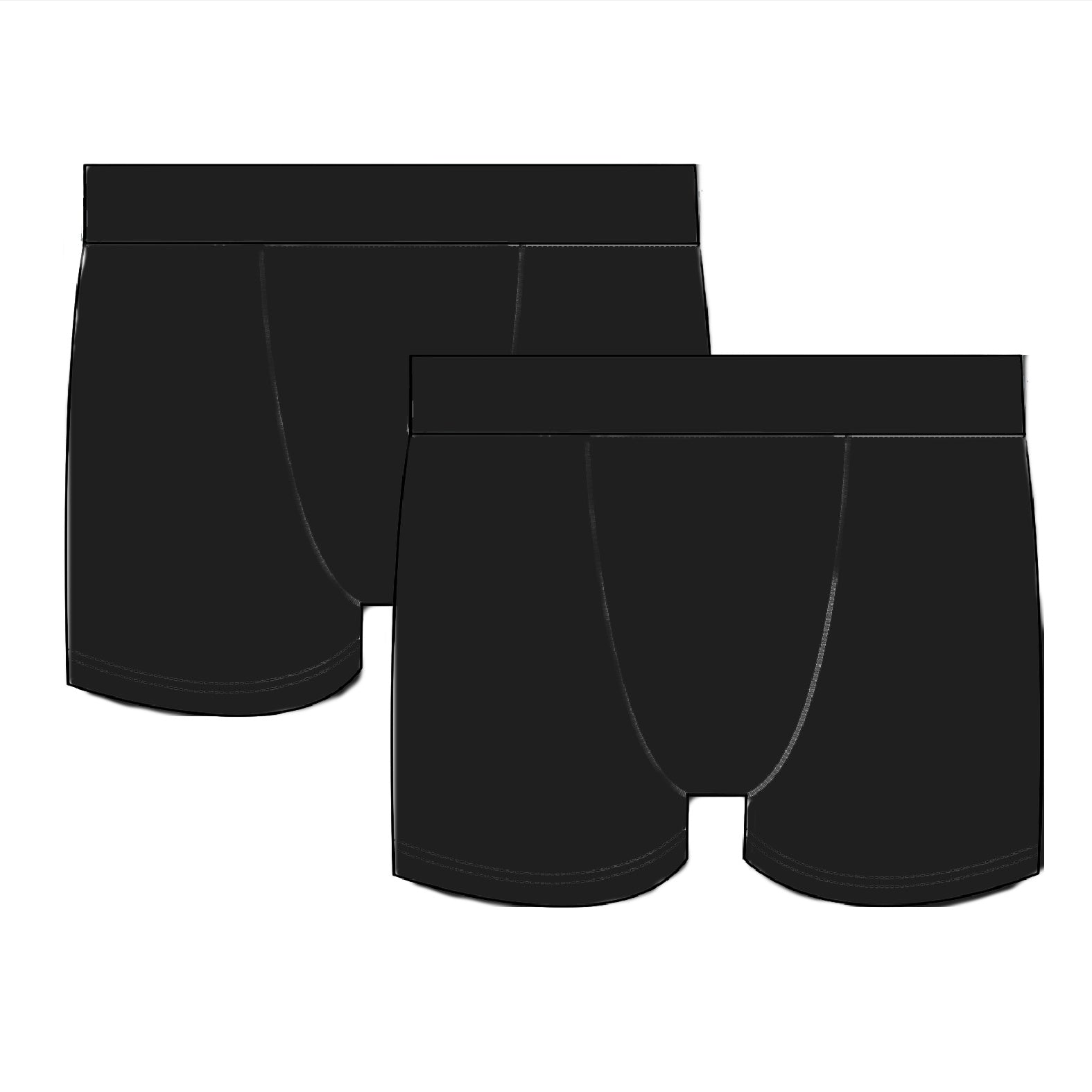 2 Pack Boys Boxer Briefs - Soft Cotton Underwear for Kids, Comfortable & Breathable - Perfect for School, Sports & Everyday Wear