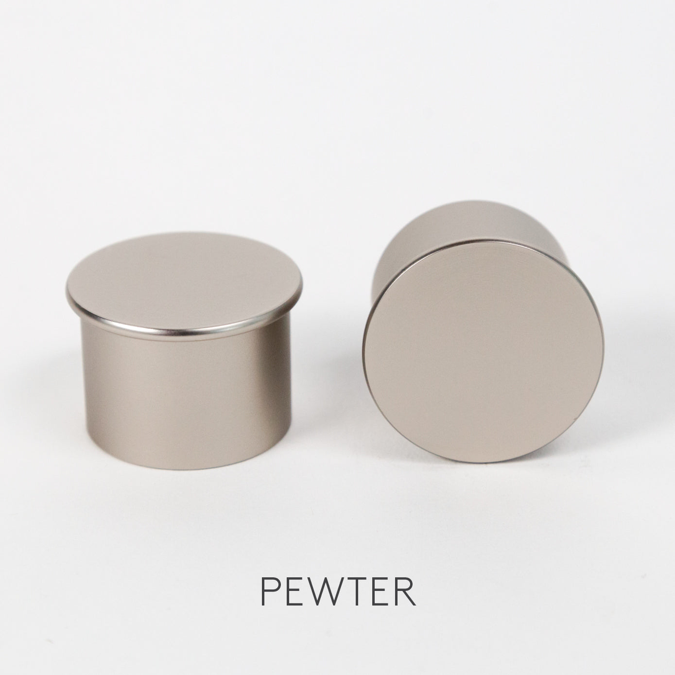 Decorative End Cap Finials (Pair) - Elegant Cabinet & Furniture Hardware for Home Decor | Perfect for Drawer Pulls, Cabinet Knobs, and Wardrobe Handles