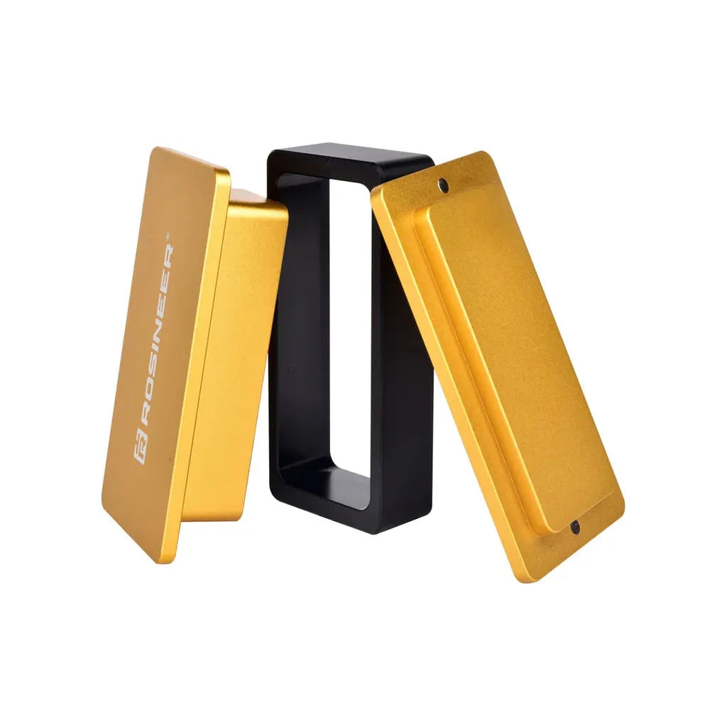 Rosineer 2 X 4 Rosin Pre Press Mold - Durable Stainless Steel Hash Press for DIY Rosin Extraction - Perfect for Home Use, Cannabis Concentrates, and Essential Oils