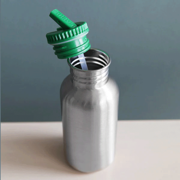 2 Pack Stainless Steel Straws for Water Bottles - Reusable, BPA-Free, Eco-Friendly Drinking Straws for Smoothies, Iced Coffee & Travel Use