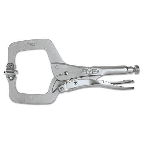 IRWIN Tools VISE-GRIP Locking C-Clamp with Swivel Pad Tip - 18 Inch Heavy Duty Clamp for Woodworking, Metalworking & DIY Projects - Original Design for Secure Grip & Versatile Use