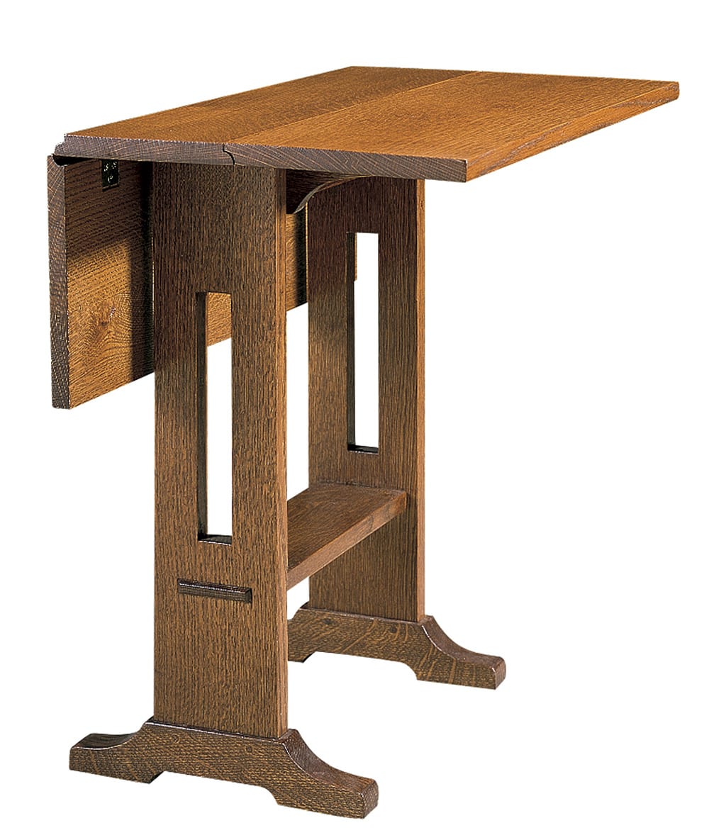 Space-Saving Drop Leaf Table - Expandable Dining Table for Small Spaces | Perfect for Apartments, Kitchens & Breakfast Nooks