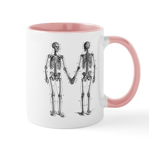 White/Pink Inside - Skeletons