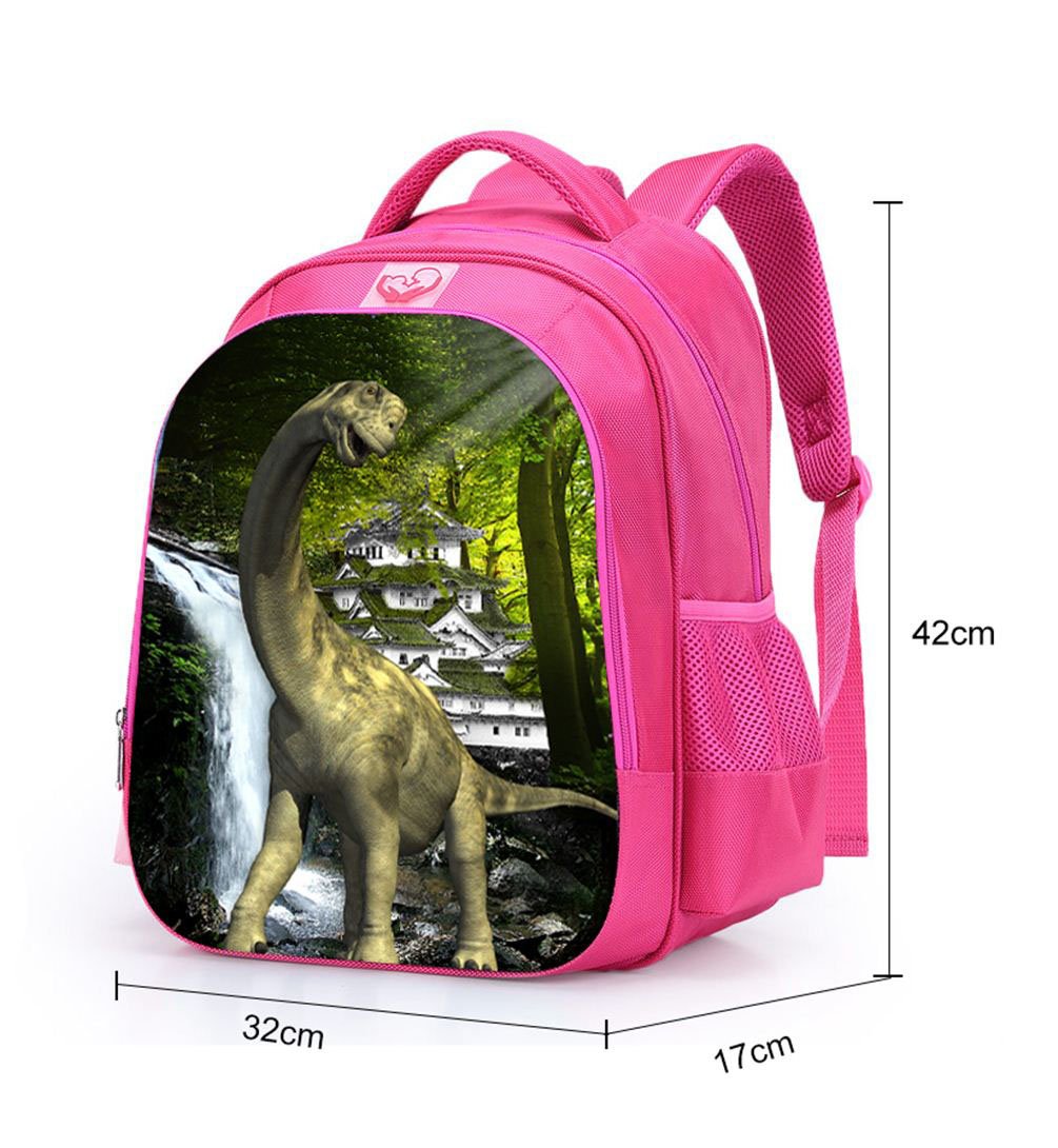 MATMO Dinosaur Backpack for Girls & Boys - Cute Dinosaur School Backpack for Kids, Lightweight & Waterproof - Perfect for School, Travel & Outdoor Adventures