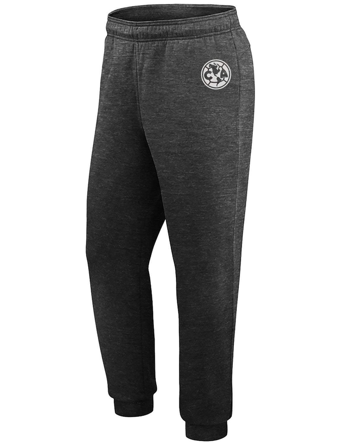 **Icon Sports Liga MX Joggers - Men's Casual Sweatpants with Reflective Logo | Mexican Soccer Association Football Pants | Perfect for Training, Lounge & Streetwear**