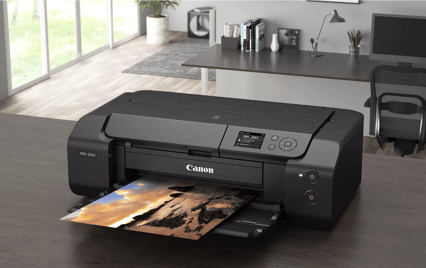 Canon PIXMA PRO-200S Professional Inkjet Photo Printer | High-Quality Printing for Photographers & Artists | Perfect for Home Studios & Office Use