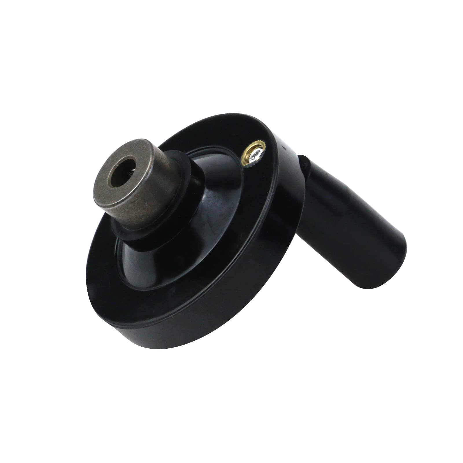 2PCS Hand Crank Revolving Handle 63x8mm M6 Thread Hand Wheel for Lathe, Milling Machine, Grinder (2.48