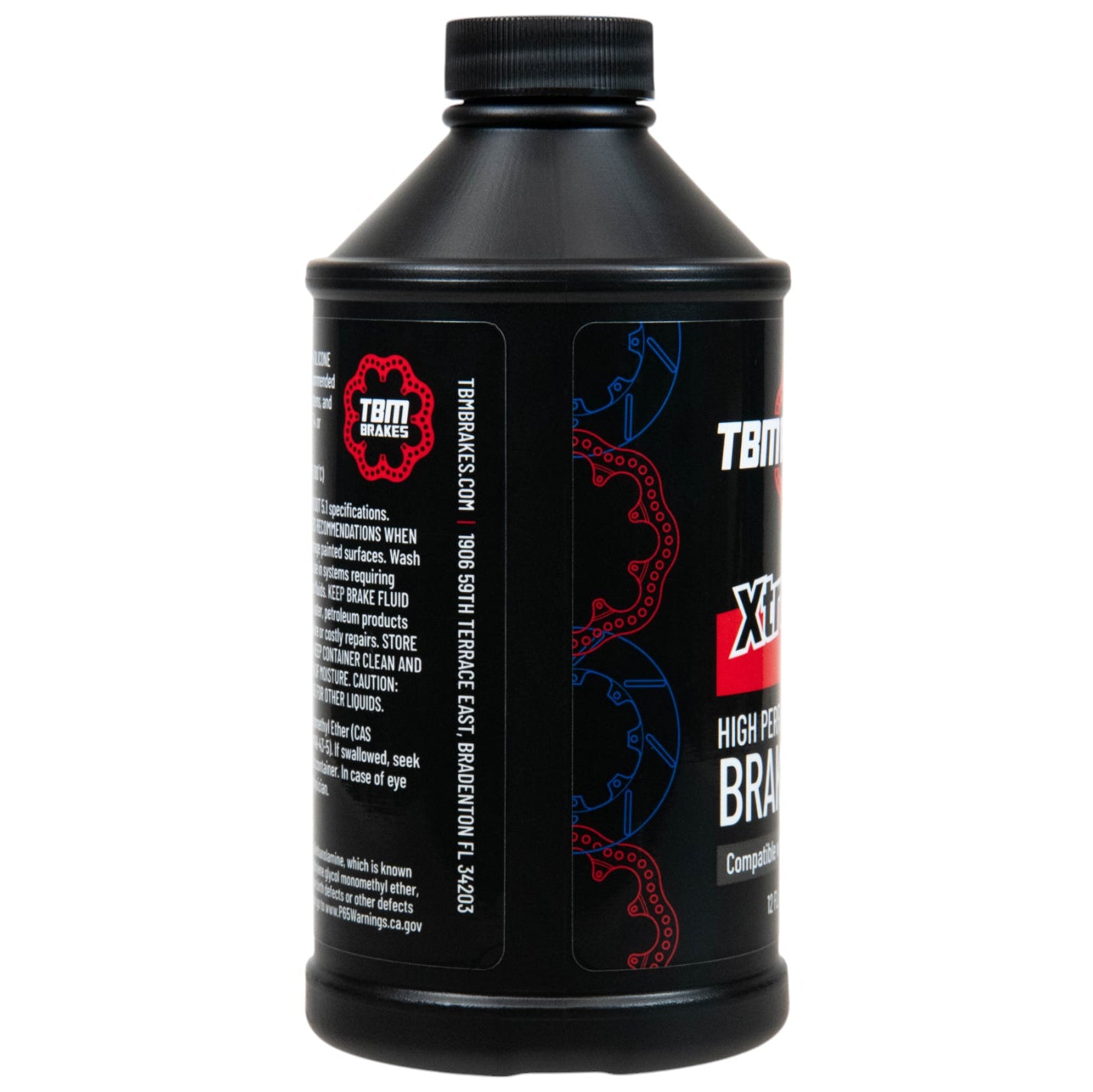 TBM DOT 5.1 Extreme 6 Brake Fluid - 12 Bottles Case | High Performance Brake Fluid for Racing, Motorcycles & Heavy Duty Vehicles | Perfect for Track Days, Off-Roading & Extreme Driving Conditions