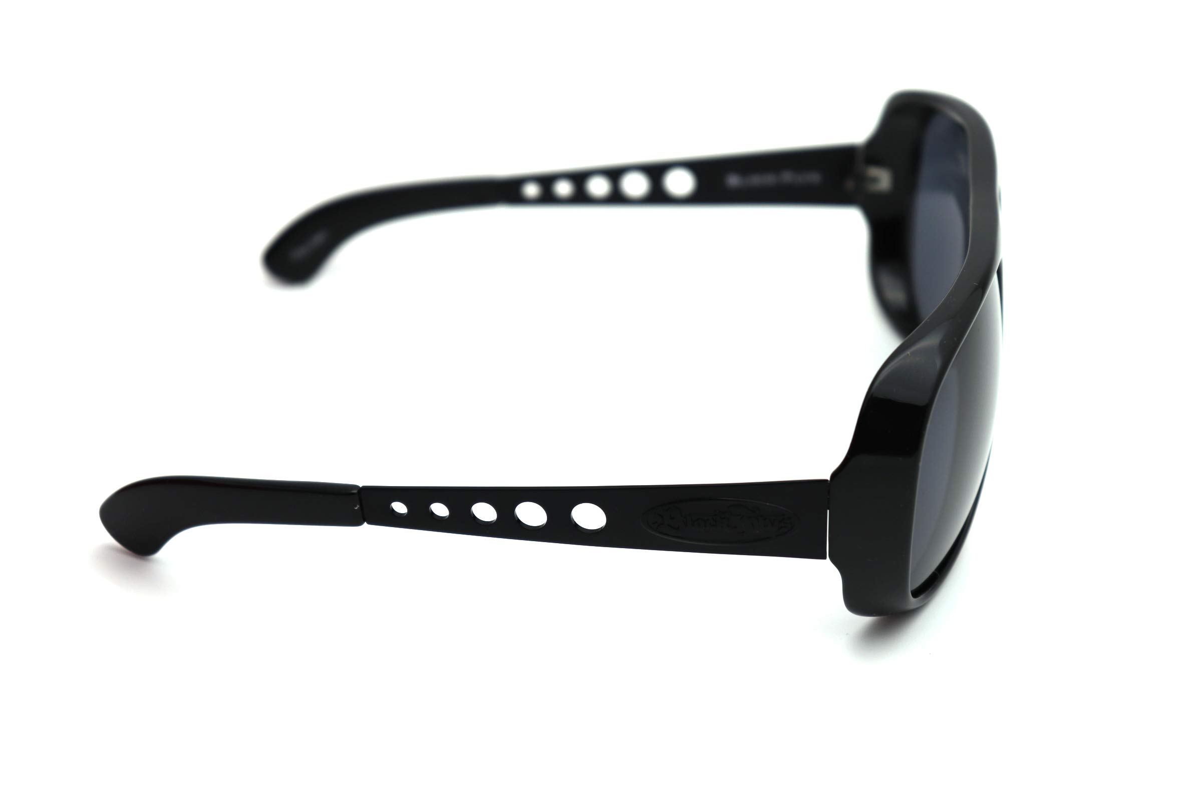 Black Flys Sunglasses King Fly - Polarized Aviator Shades for Men & Women - UV Protection, Stylish & Durable - Perfect for Driving, Travel & Outdoor Activities