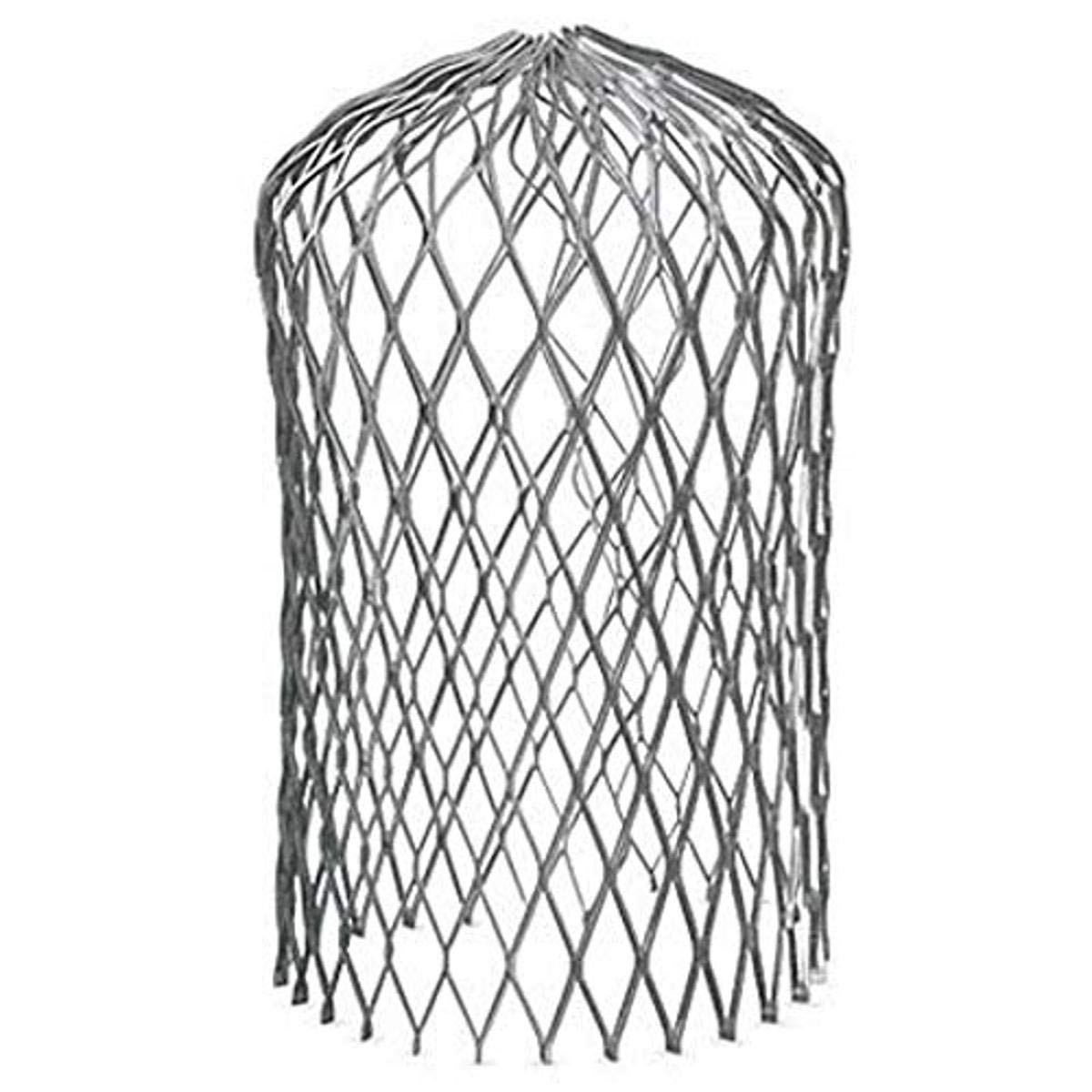 AMERIMAX HOME PRODUCTS 21059 3-Inch Expandable Aluminum Gutter Strainer - Perfect for Downspout Protection & Roof Drainage