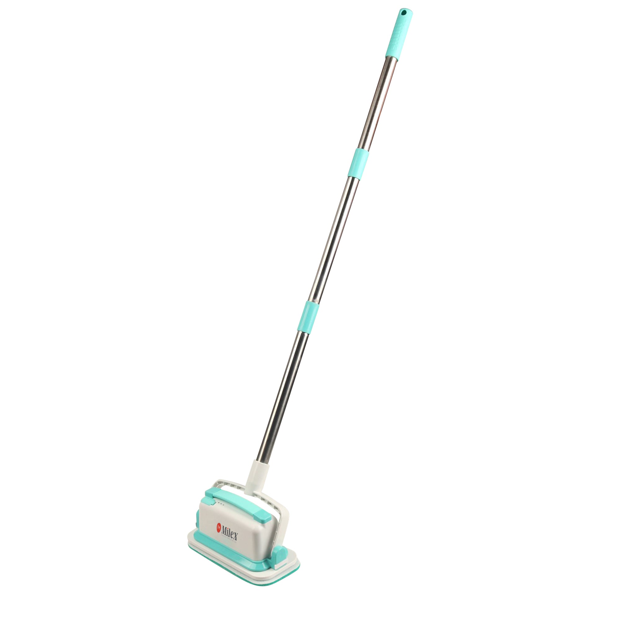 Milex Cordless Electric Scrubber - Powerful Vibration Cleaning Brush for Stubborn Dirt & Grime - Perfect for Bathroom Tiles, Kitchen Sinks & Outdoor Cleaning