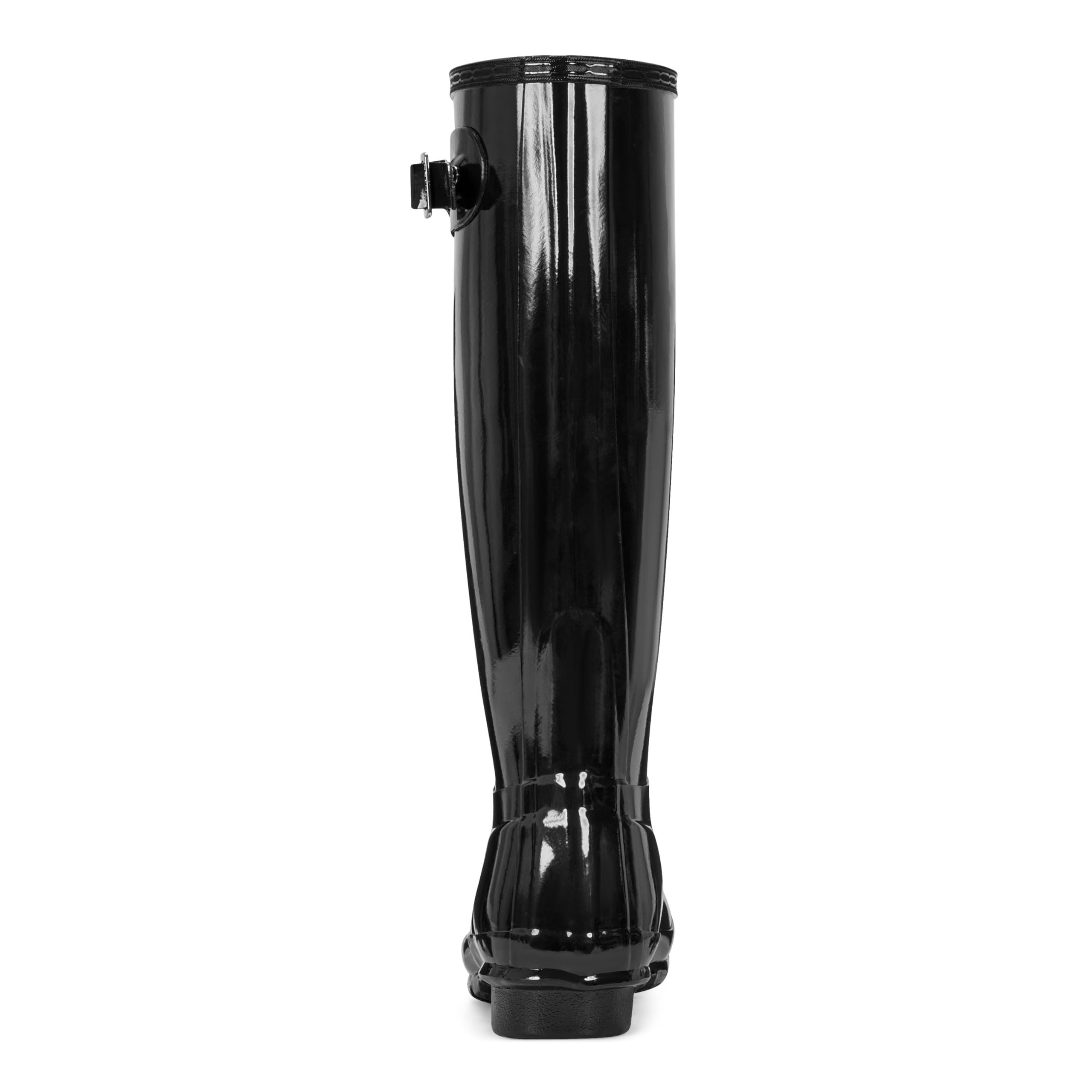 Hunter Original Tall Gloss Rain Boots for Women - Waterproof Rubber Boots for Outdoor, Gardening & Rainy Days - Fashionable & Comfortable Wet Weather Footwear