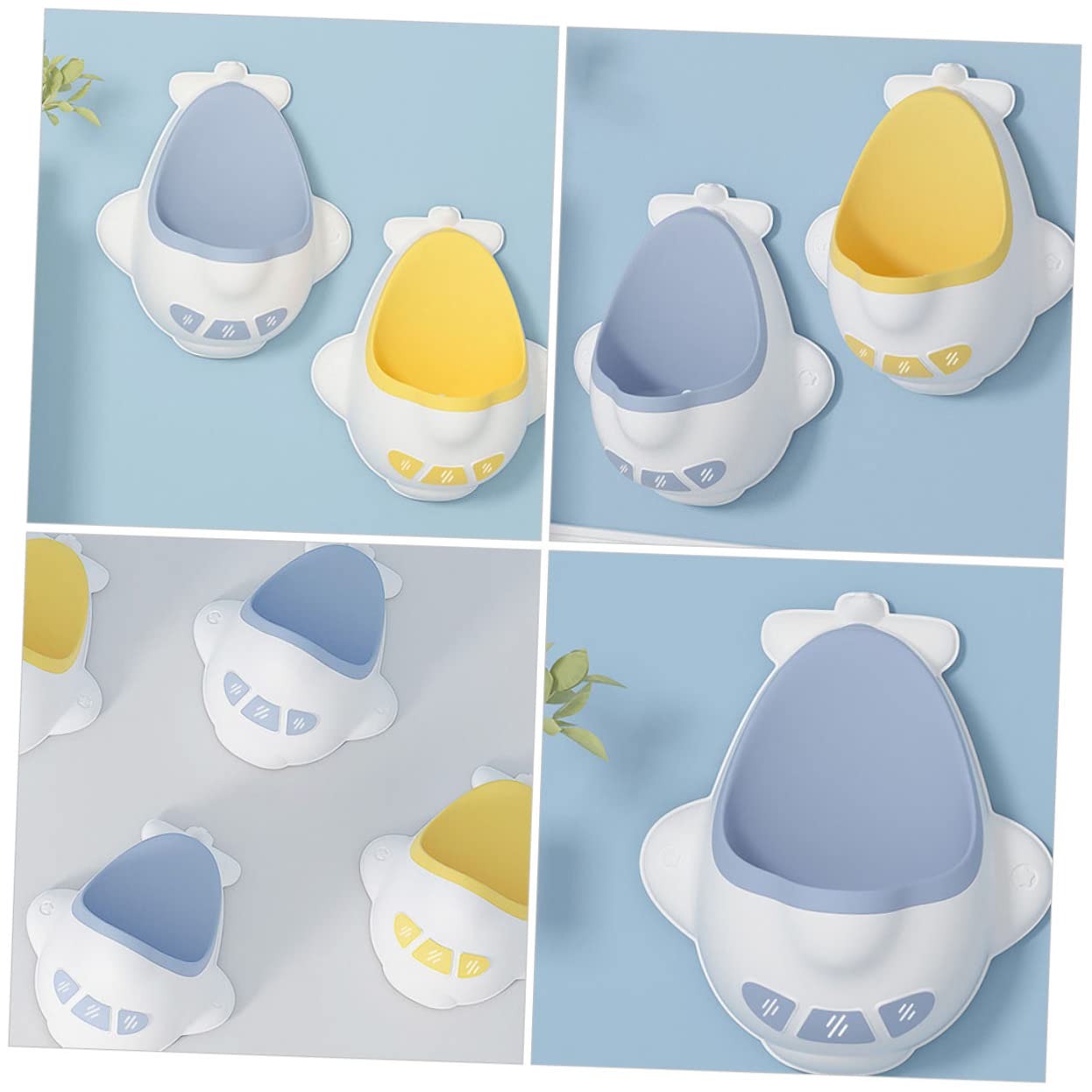 BIUDECO Toddler Potty Trainer - Fun Cartoon Design, Space-Saving, Sturdy & Safe for Boys & Girls | Perfect for Home, Travel & Potty Training