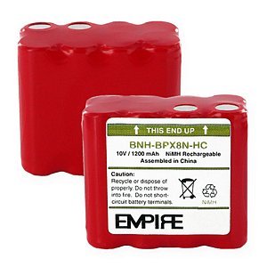 Ritron BPX8NHC Rechargeable Battery - Long Lasting Power for Wireless Microphones, Headsets, and Communication Devices | Perfect for Performances, Events, and Professional Use