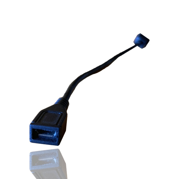 15cm Female MicroUSB to Male Micro B 5-Pin Cable - Fast Charging & Data Sync for Android Phones, Tablets, and Accessories - Perfect for Home, Office, and Travel Use