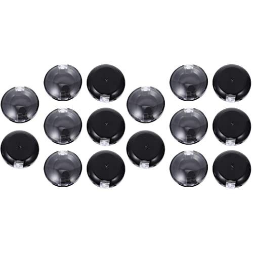 Beavorty 16-Piece Empty Makeup Powder Case Set - Reusable Loose Face Powder Compact Containers with Mirror, Travel-Friendly Plastic Powder Storage for Makeup Artists & On-the-Go Touch Ups (Great for Pressed Powder, Blush & Mineral Makeup)