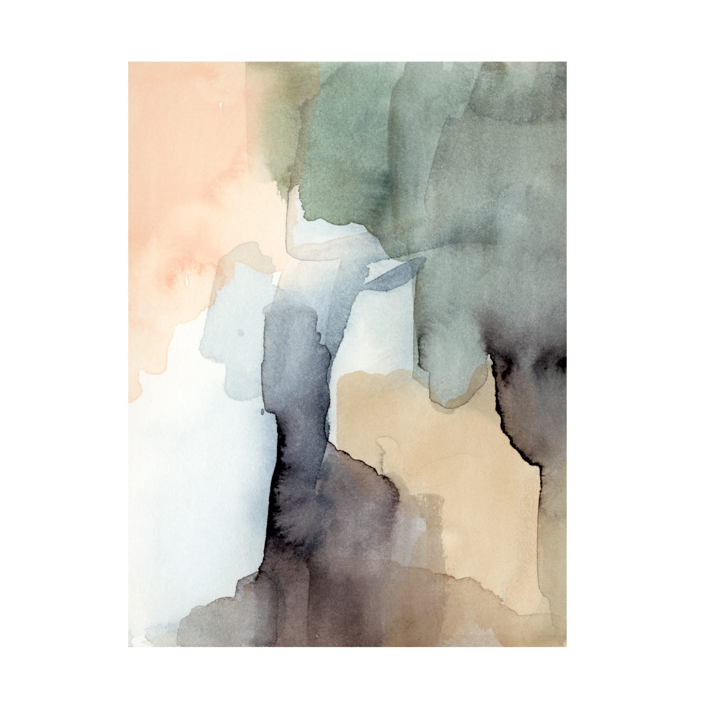 Victoria Barnes 'Nectar III' Floral Canvas Wall Art Print - 35x47 Inches Framed Home Decor for Living Room, Bedroom & Office | Trademark Fine Art Collection
