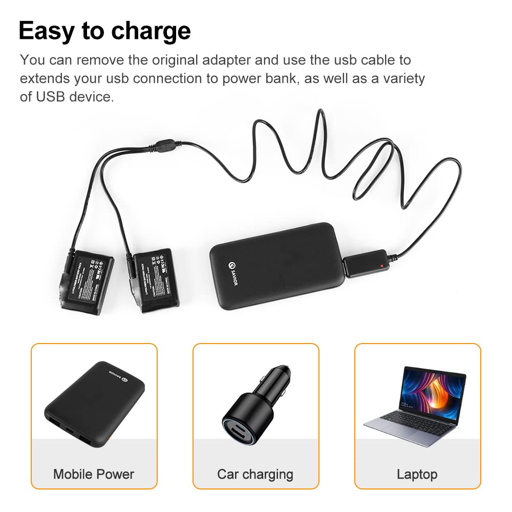 8.4V Dual USB Charger for Heated Gloves & Socks - Fast Charging for Winter Sports, Skiing, Snowboarding & Outdoor Activities