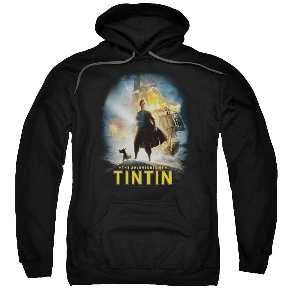 Tintin Hoodie - Adult Pullover for Fans & Collectors