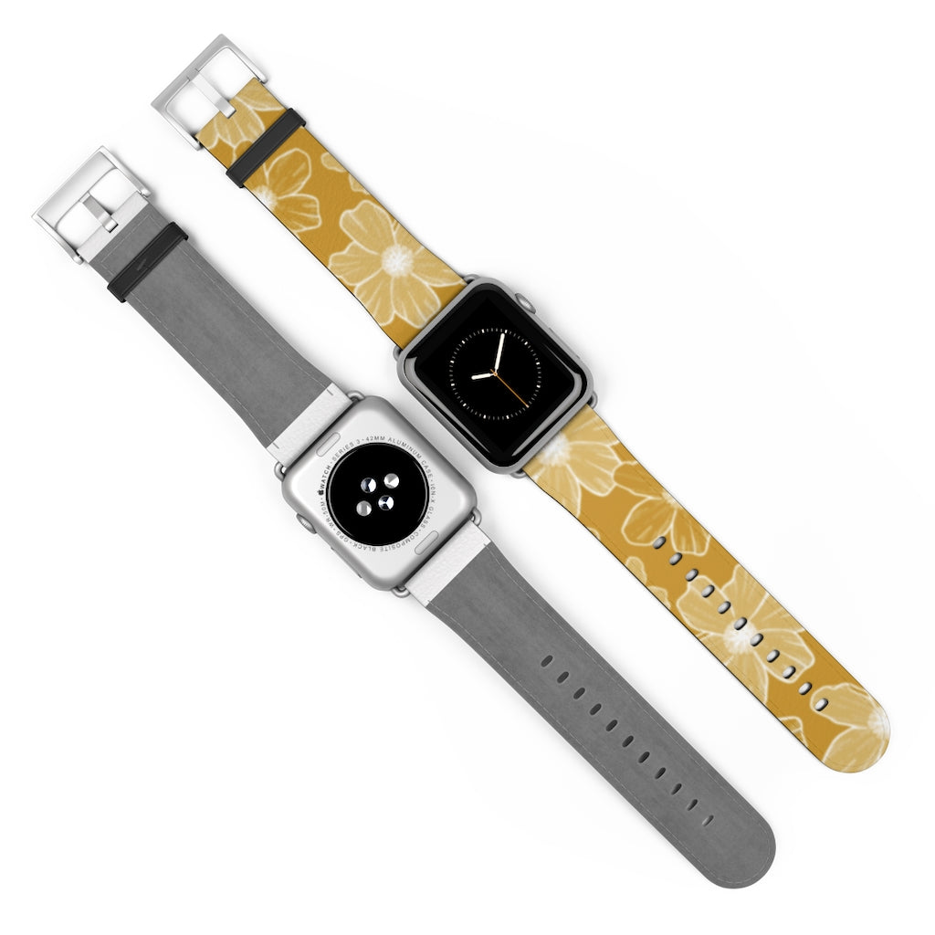 Premium Pua Kala Apple Watch Band - Soft Silicone Replacement Strap for Apple Watch Series 9/8/7/6/SE/5/4/3/2/1 - Stylish & Comfortable for Workouts, Running, Swimming & Everyday Wear