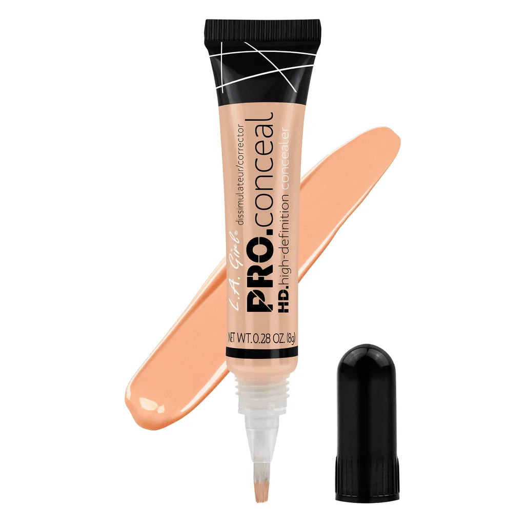 L.A. Girl HD Pro Concealer - Full Coverage Liquid Concealer for Dark Circles & Blemishes - Vegan & Cruelty-Free Makeup - Perfect for Everyday Wear & Professional Makeup Looks
