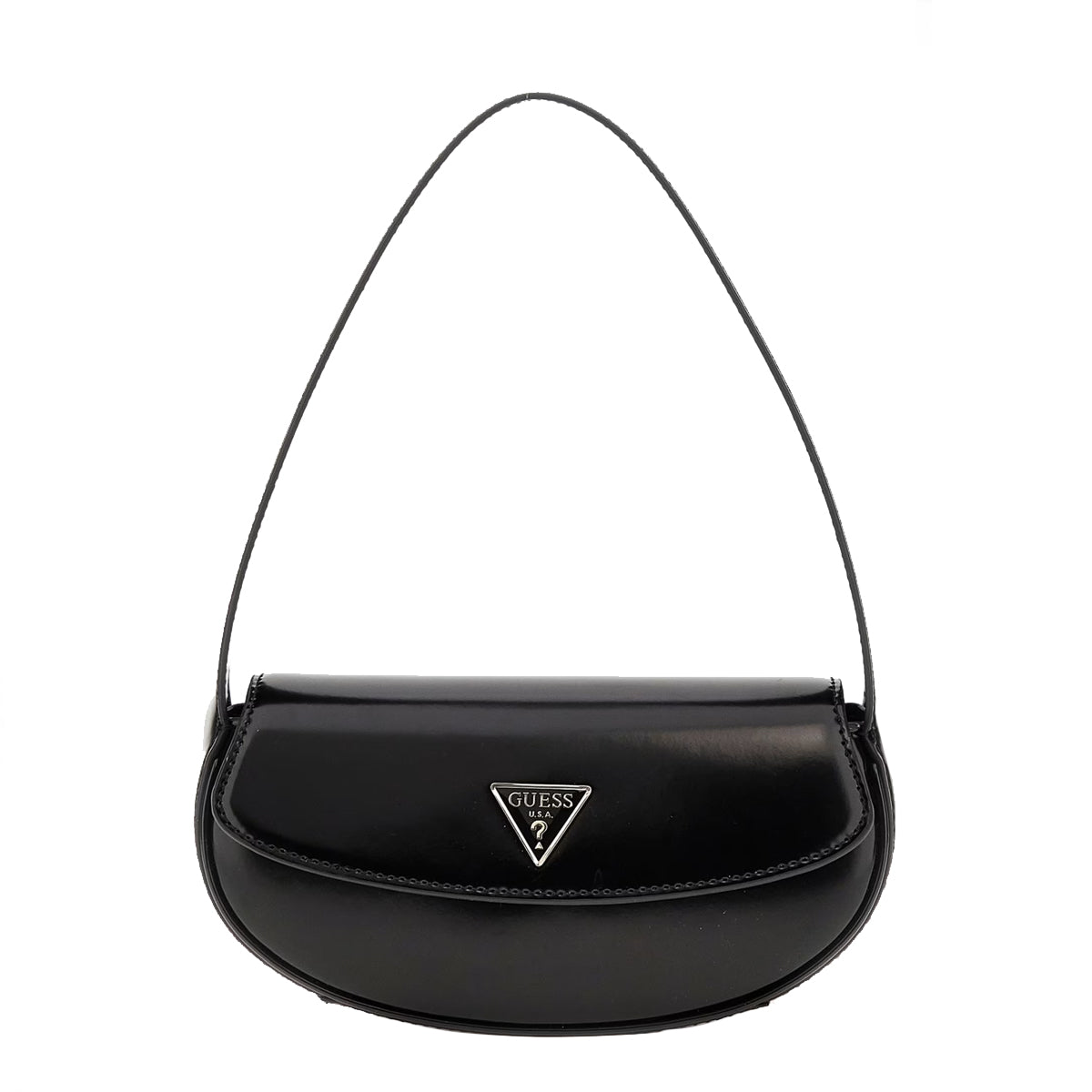 Guess Arnela Black Shoulder Bag for Women - Stylish Crossbody Purse with Adjustable Strap, HWNG9496780 - Perfect for Work, Travel & Everyday Use