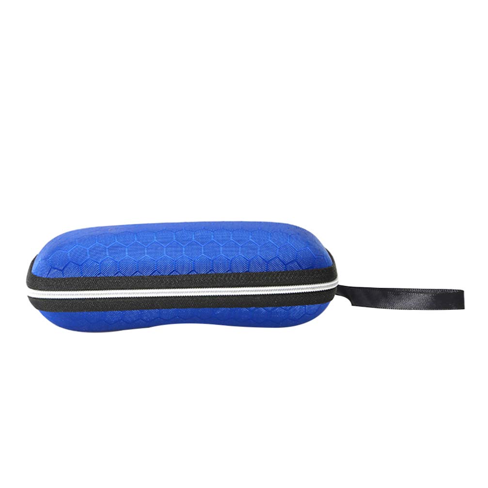 Healifty Hard Shell Glasses Case - Travel & Daily Use (Blue)