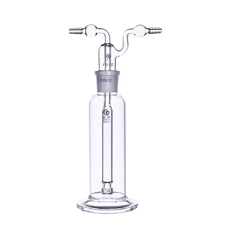 500ml Pure Ozone Glass Bottle Kit with Glass Diffuser for O3 Insufflation Therapy - Professional Ozone Therapy Equipment for Home Use, Detox & Wellness