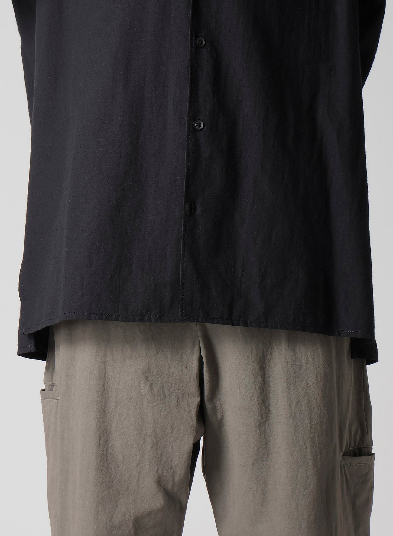 Premium Cotton Hemp Blend Broad Shirt with Zip Pocket for Men & Women | Comfortable Casual Wear for Outdoor Activities & Travel