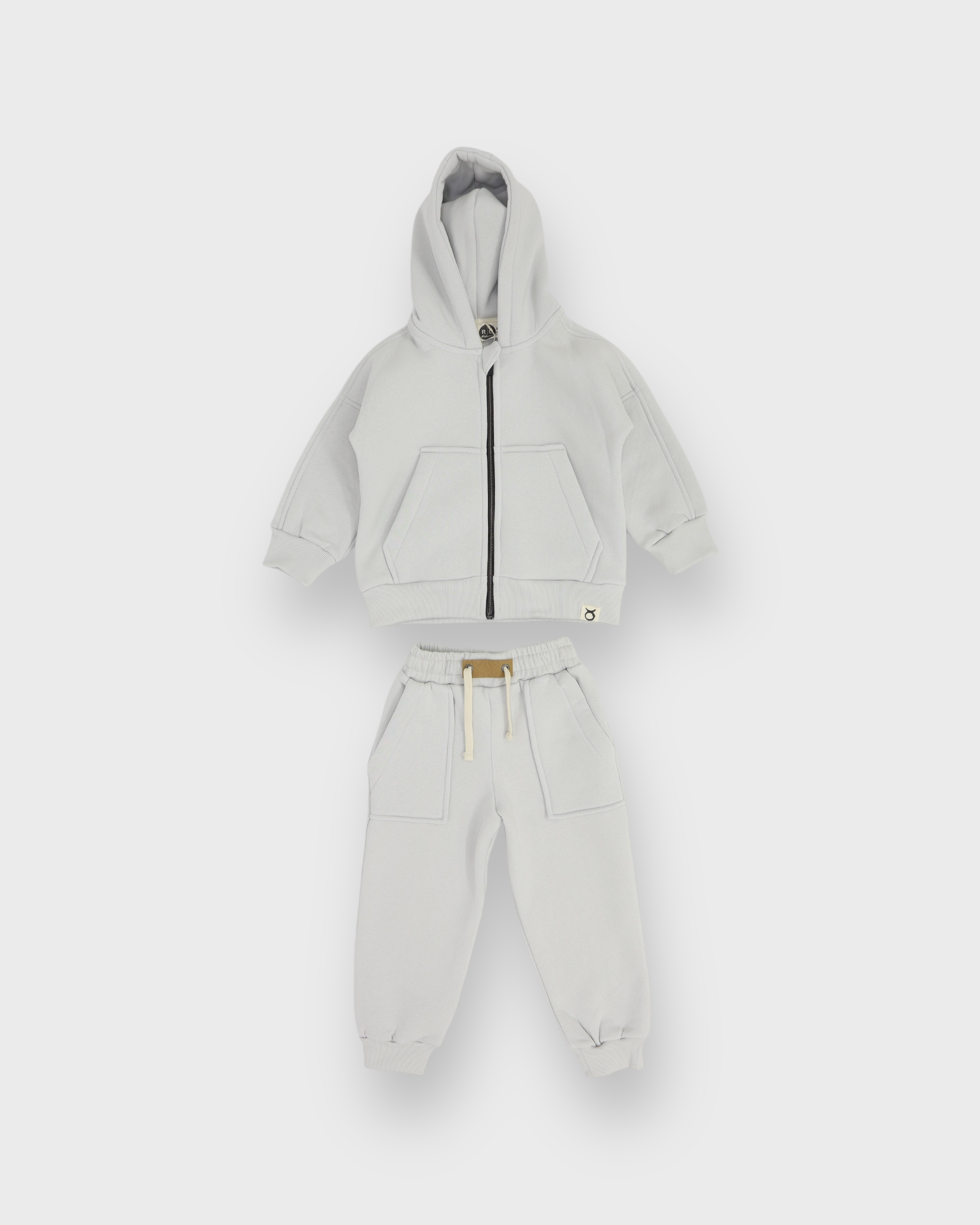 Kids Zippered Hoodie and Sweatpants Set - 3-9 Years | Cozy Fleece Loungewear for Playdates, School & Outdoor Activities